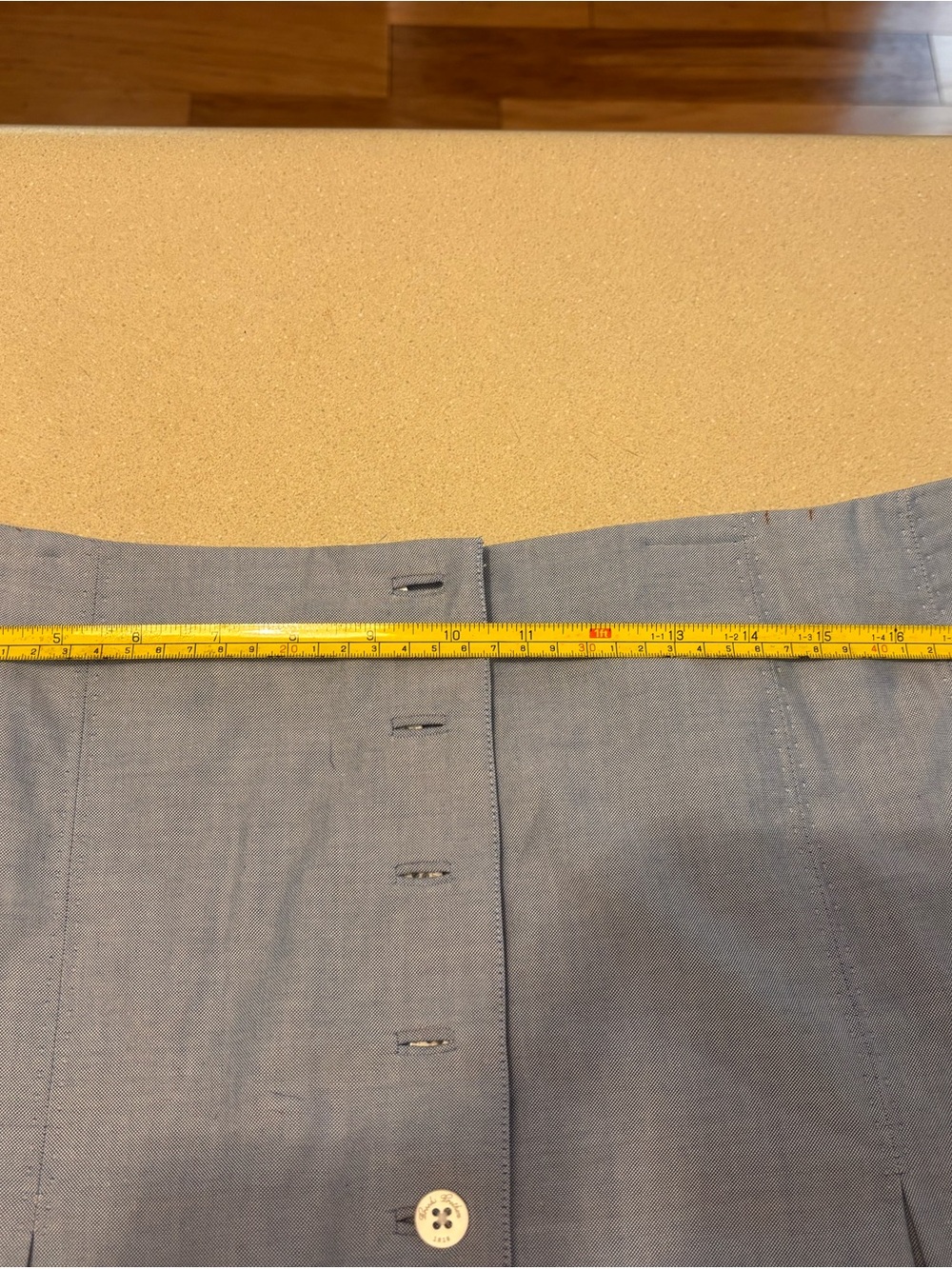 Brooks Brothers Light Blue A-Line Pleated Skirt - Picture 7 of 11